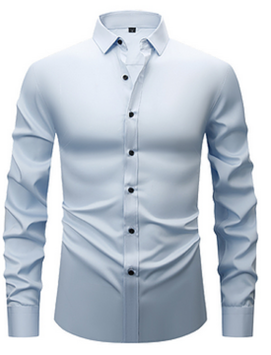 Koszula męska z długim rękawem, odporna na zagniecenia 10