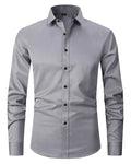Koszula męska z długim rękawem, odporna na zagniecenia 12