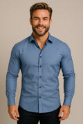 Koszula męska z długim rękawem, odporna na zagniecenia 9