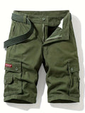 Krótkie spodnie Mężczyźni | Szorty ładunkowe letnie na świeżym powietrzu dla mężczyzn