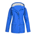 Kurtka przeciwdeszczowa z kapturem dla kobiet 3