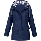 Kurtka przeciwdeszczowa z kapturem dla kobiet 5