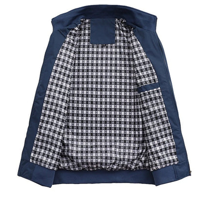 Kurtka typu bomber z mankietami ściągaczowymi dla mężczyzn 7