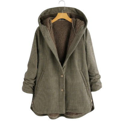 Kurtka z kapturem z podszewką polarową dla kobiet 3