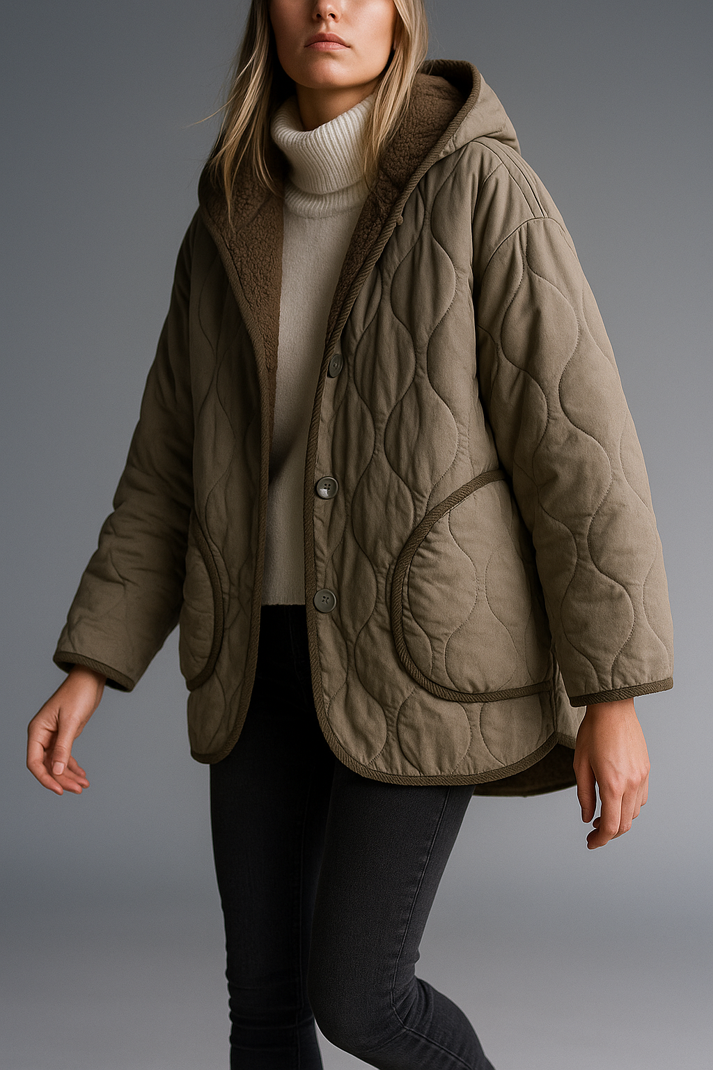 Kurtka zimowa z polaru 0