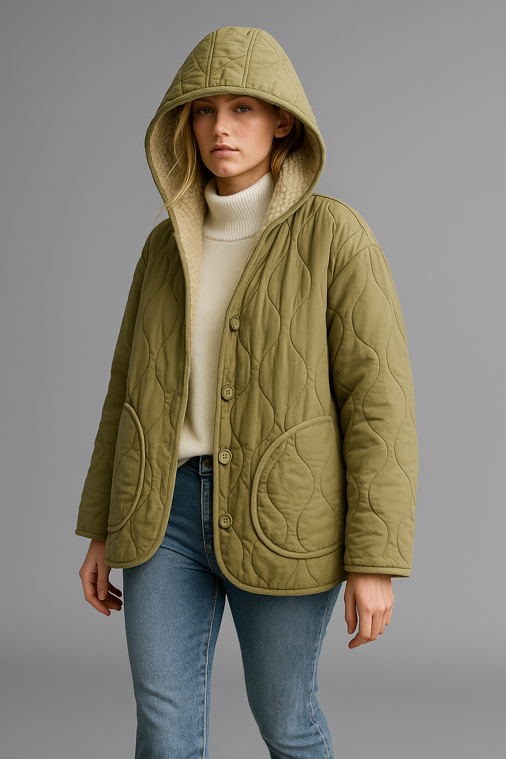 Kurtka zimowa z polaru 8