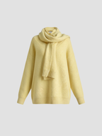 LIRIENNE | SWETER DAMSKI Z SZALIKIEM – WYRAFINOWANY STYL I NATURALNY RUCH POD KOŁDĄ 6