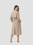 LUCÍA | TRENCZ DAMSKI | PASEK I PONADCZASOWA WYRAFINOWANA STYLIZACJA 6