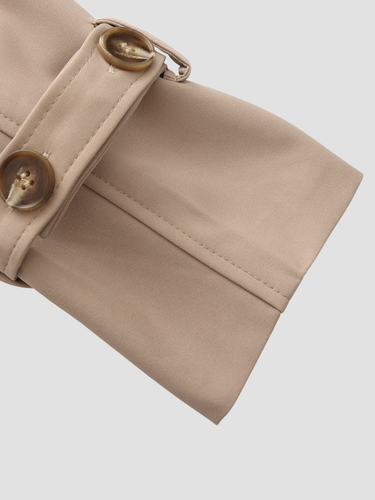 LUCÍA | TRENCZ DAMSKI | PASEK I PONADCZASOWA WYRAFINOWANA STYLIZACJA 8