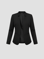 LYNAVERA | MARYNARKA DAMSKA Z OTWARTYM SZYI – NOWOCZESNA ELEGANCJA I WSZECHSTRONNOŚĆ NA CO DZIEŃ 1