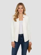 LYNAVERA | MARYNARKA DAMSKA Z OTWARTYM SZYI – NOWOCZESNA ELEGANCJA I WSZECHSTRONNOŚĆ NA CO DZIEŃ 4