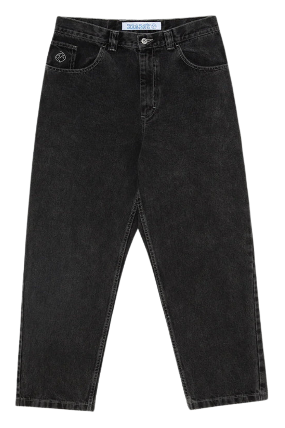 Luźne jeansy męskie | Szerokie nogawki 0