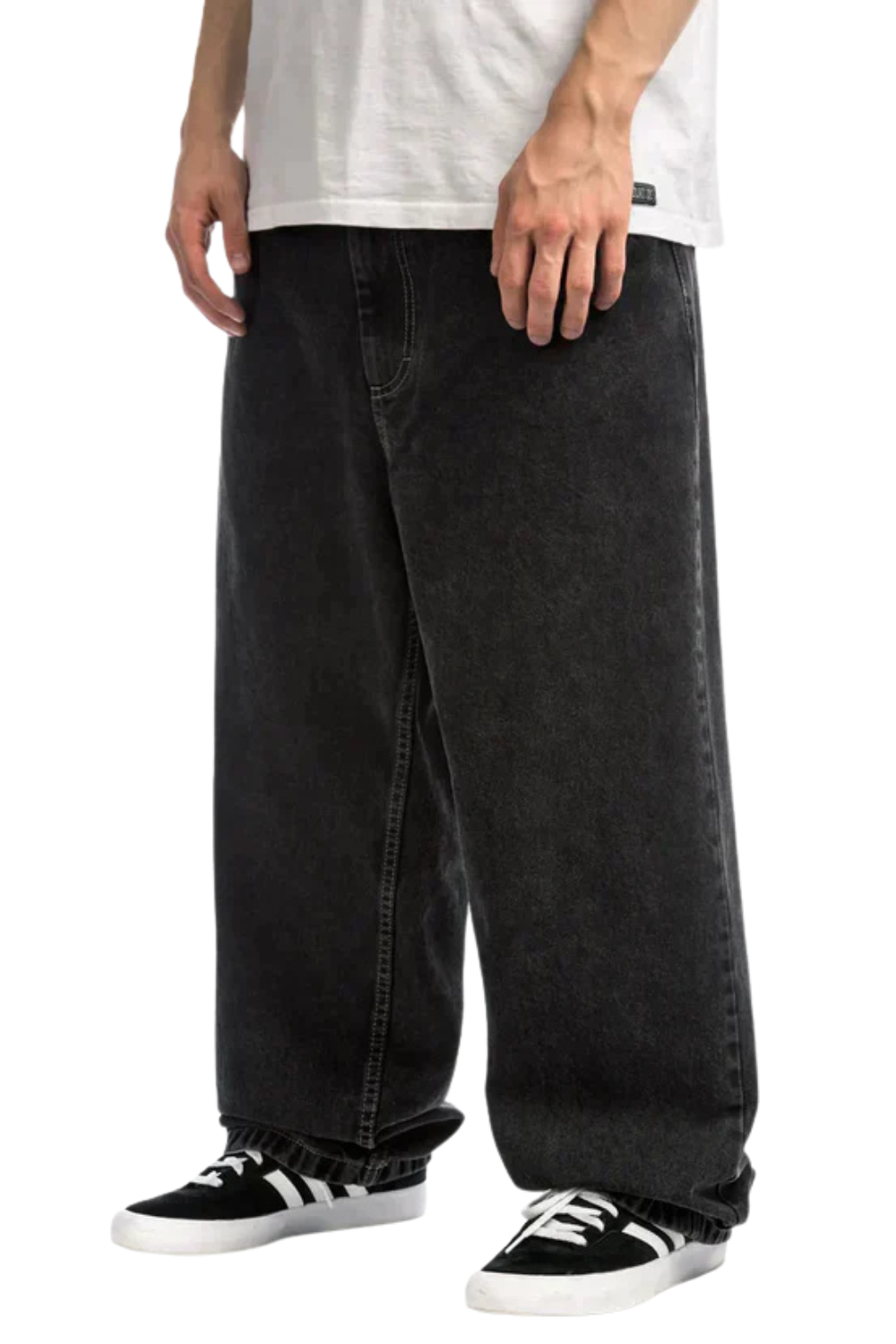 Luźne jeansy męskie | Szerokie nogawki 1