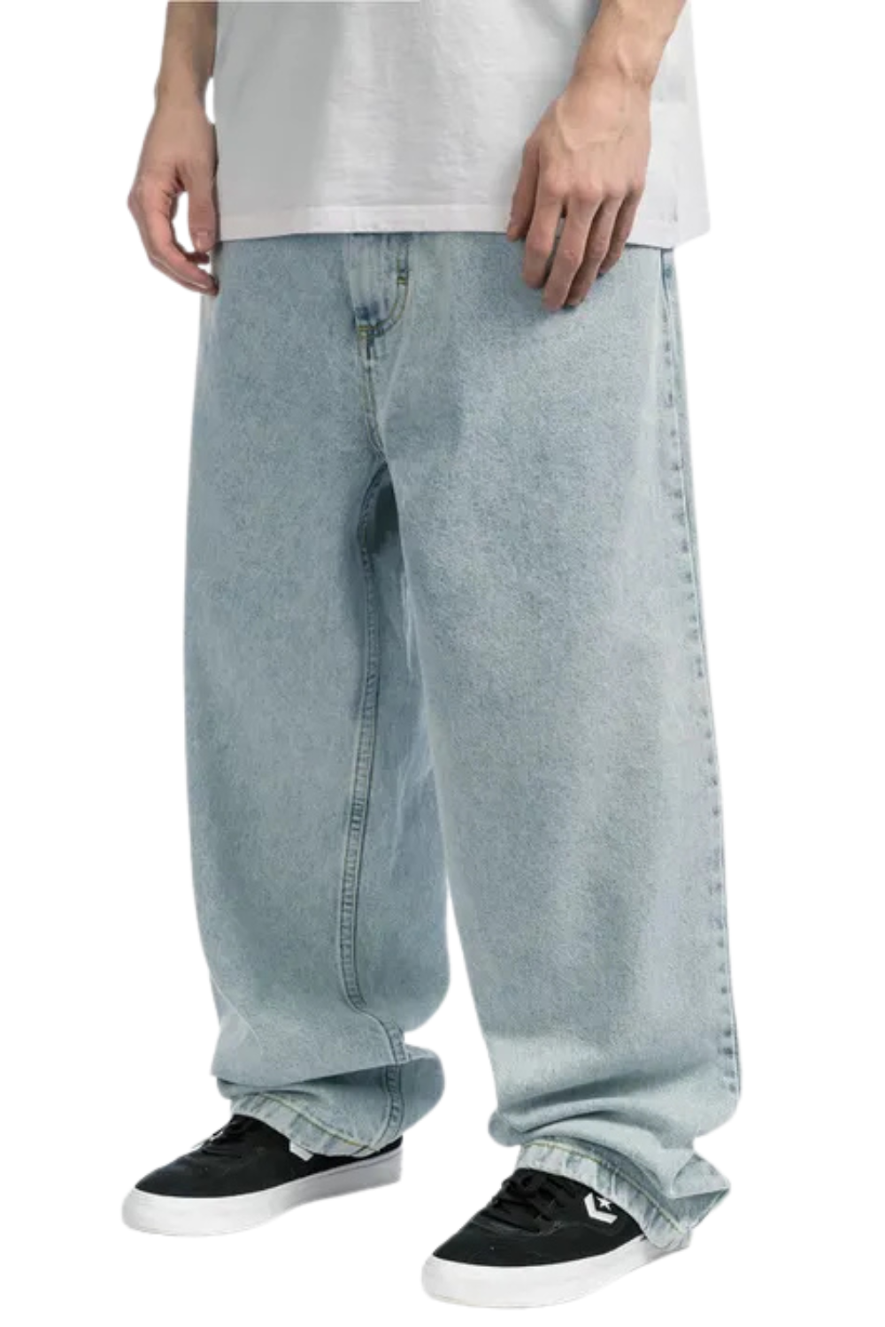 Luźne jeansy męskie | Szerokie nogawki 2