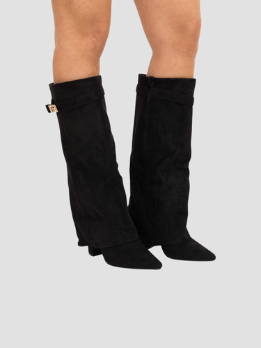 MARISELA | DAMSKIE BOTKI WYSOKIE – AWANGARDOWA WYRAFINOWANOŚĆ I WYJĄTKOWE DETALE 0