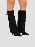 MARISELA | DAMSKIE BOTKI WYSOKIE – AWANGARDOWA WYRAFINOWANOŚĆ I WYJĄTKOWE DETALE 0