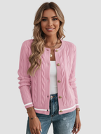 MARISOL | KARDIGAN DAMSKI | ZŁOTE WYKOŃCZENIA I ELEGANCJA 4