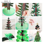 Magiczna, rosnąca choinka (14 cm) – zabawka DIY, świetny prezent dla dorosłych i dzieci 8