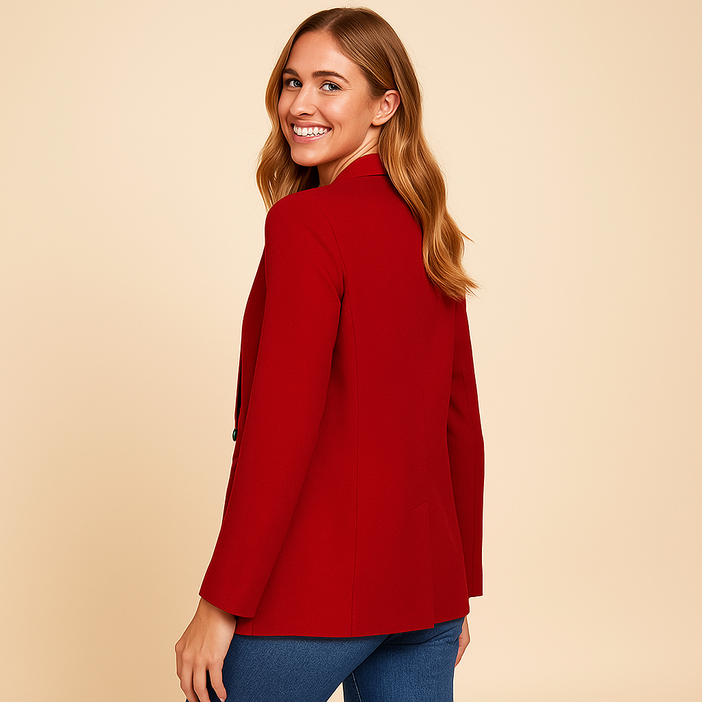 Marynarka damska – idealnie dopasowana, z matowym wykończeniem 2