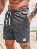 Men Shorts-Retro Comfort na stylowe letnie dni