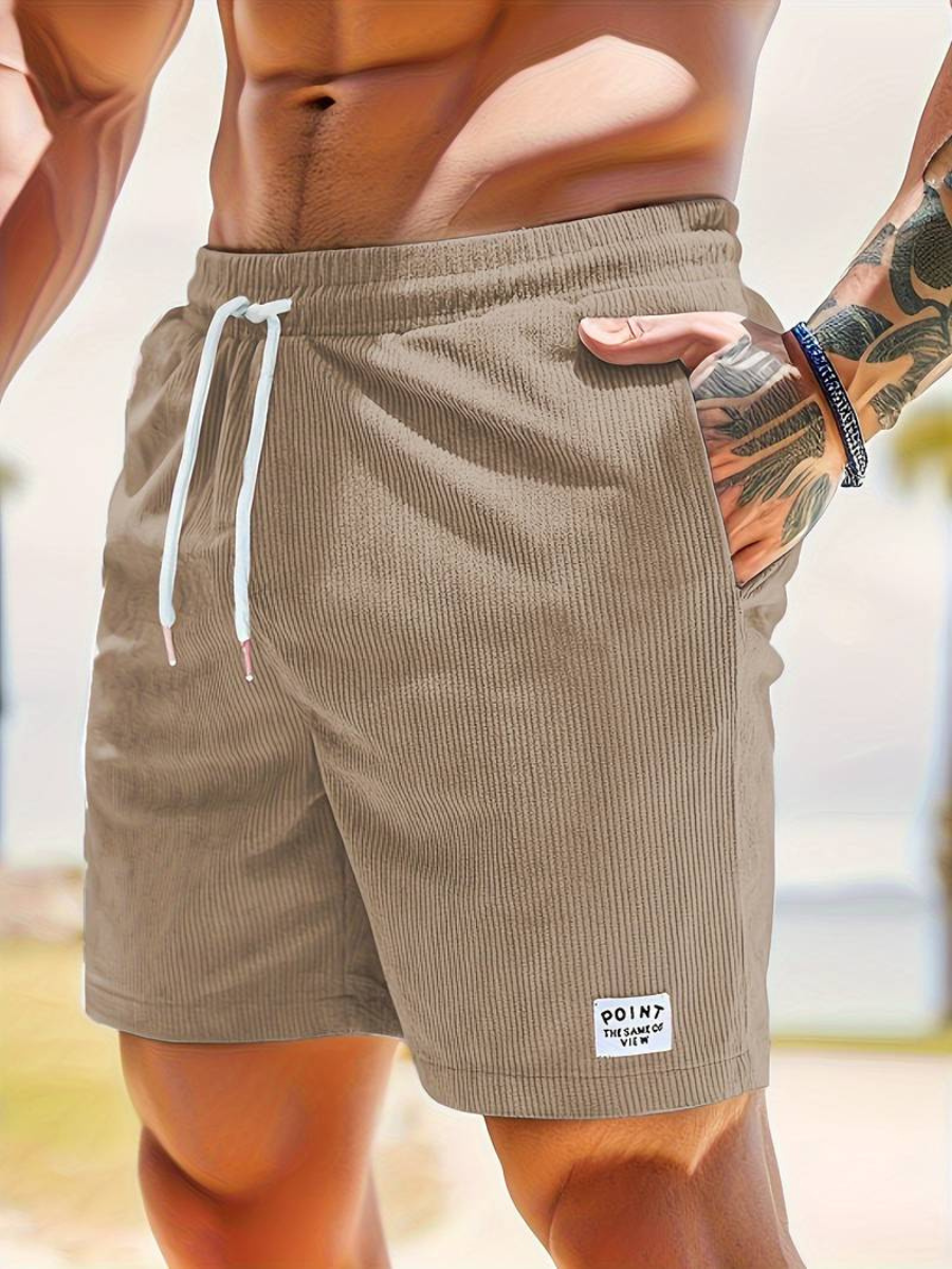 Men Shorts-Retro Comfort na stylowe letnie dni