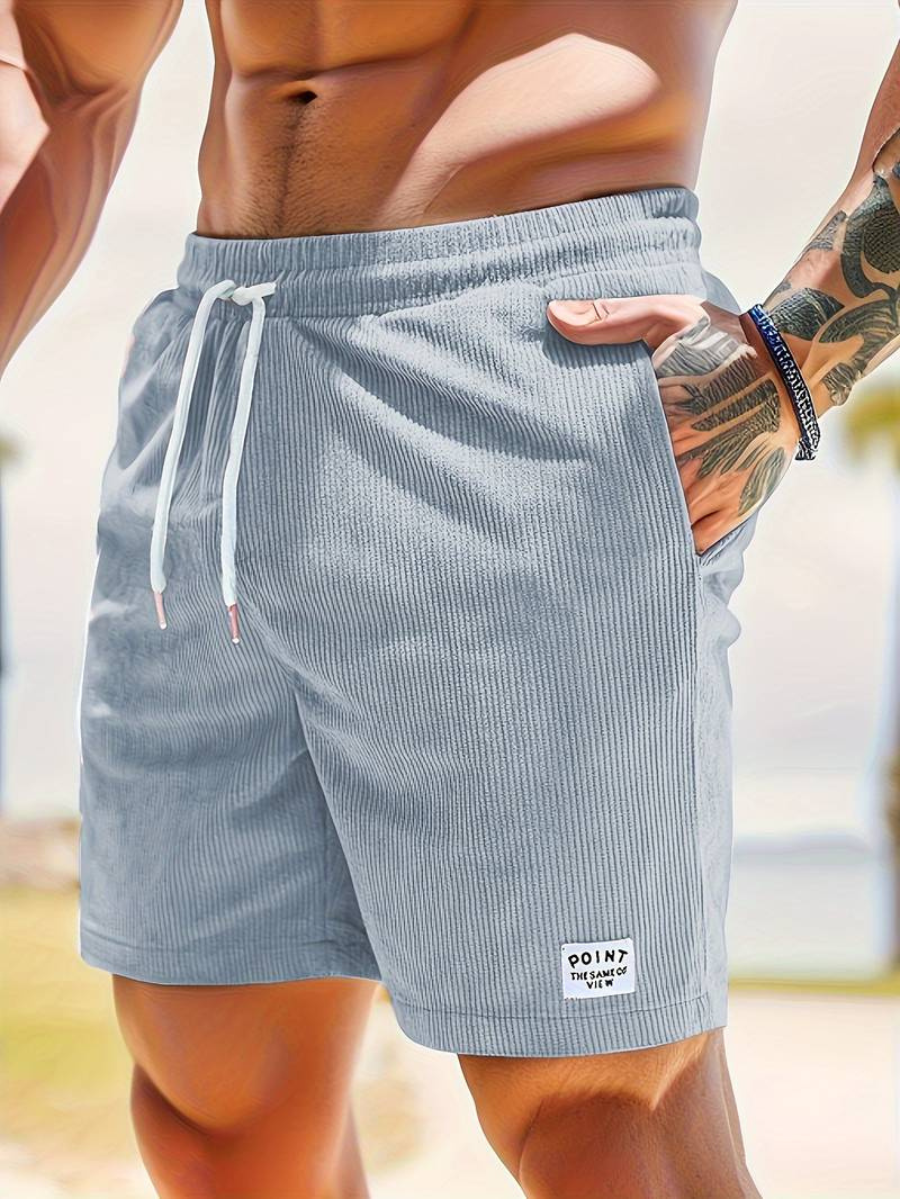 Men Shorts-Retro Comfort na stylowe letnie dni