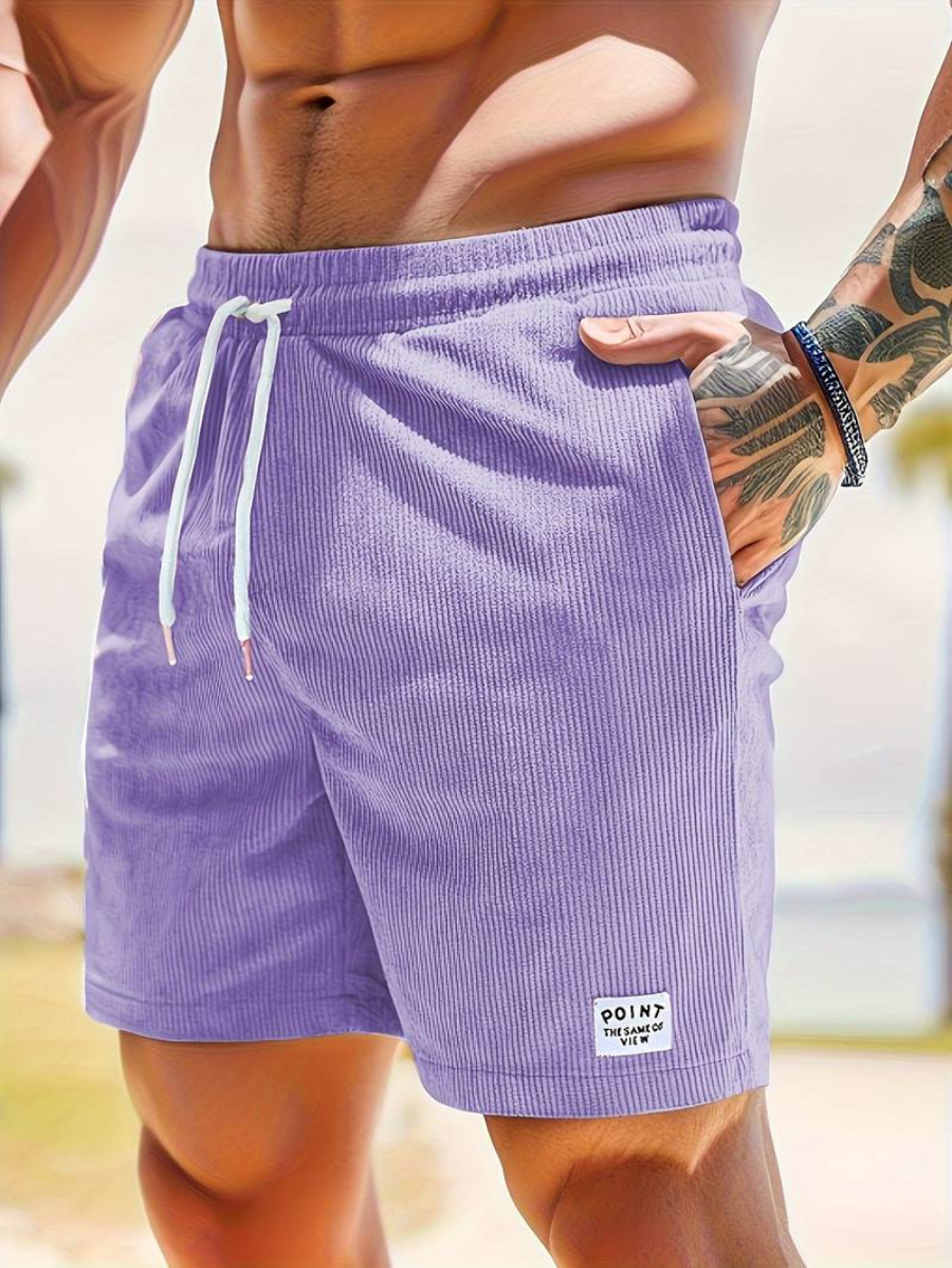 Men Shorts-Retro Comfort na stylowe letnie dni