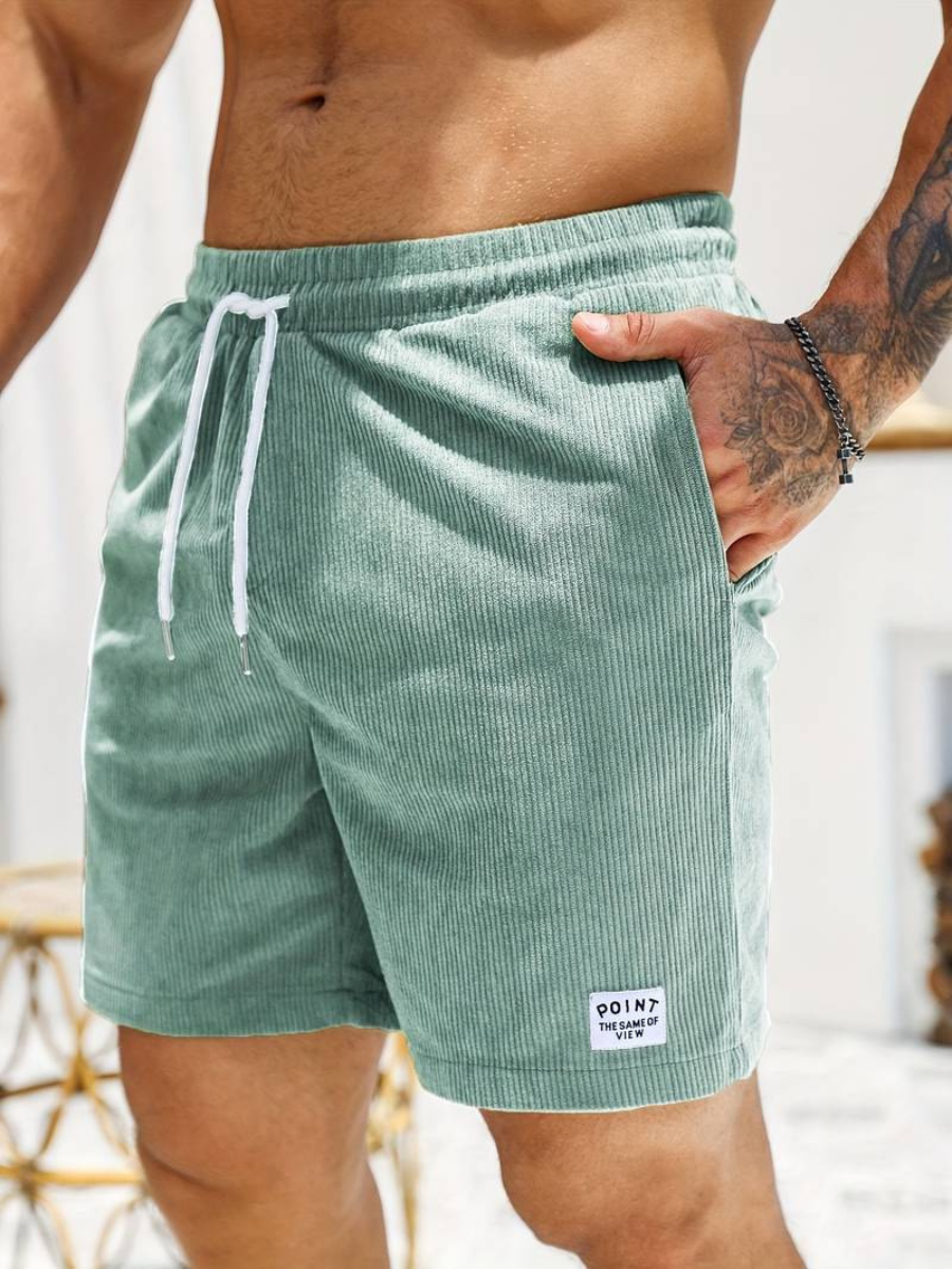 Men Shorts-Retro Comfort na stylowe letnie dni