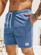 Men Shorts-Retro Comfort na stylowe letnie dni
