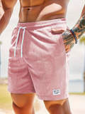 Men Shorts-Retro Comfort na stylowe letnie dni