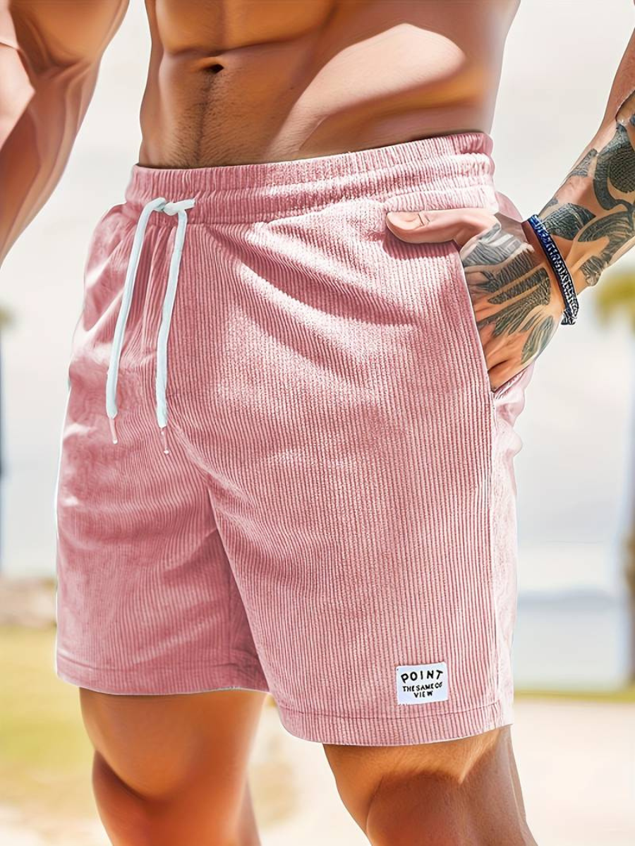 Men Shorts-Retro Comfort na stylowe letnie dni