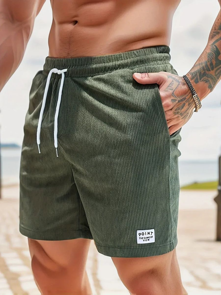 Men Shorts-Retro Comfort na stylowe letnie dni