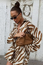 Męska Koszula Elegancka z Długim Rękawem i Szortami, Casualowa, Lekka Tkanina, Idealna na Spotkania