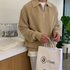 Męski Sweter – Nowoczesna prostota i wygoda