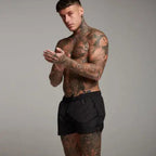 Męskie spodenki kąpielowe – gumka i cienka powierzchnia 1