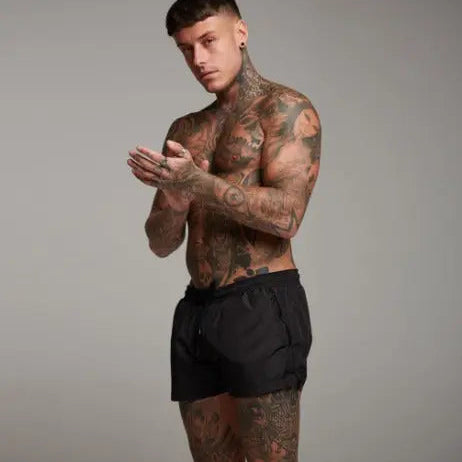 Męskie spodenki kąpielowe – gumka i cienka powierzchnia 1