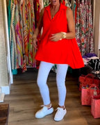 Mouwoses Top with Ruches | Moda damska na wszechstronne okazje