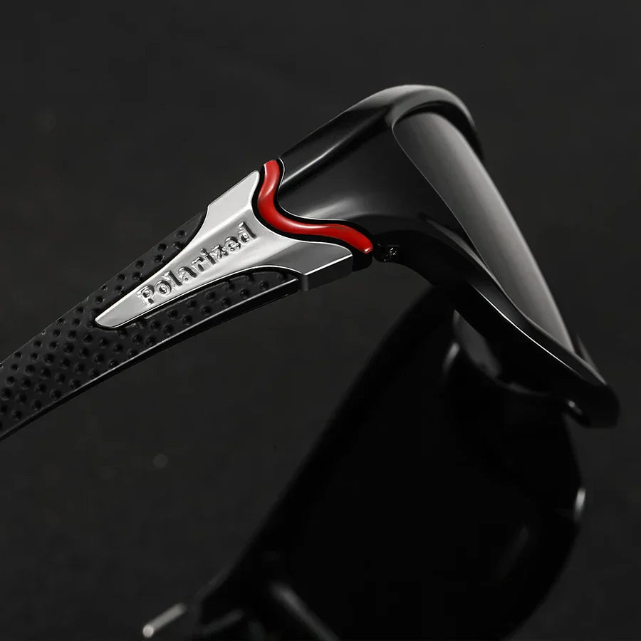 Okulary przeciwsłoneczne z soczewkami HD dla mężczyzn – oprawka zaokrąglona i soczewki lustrzane 1