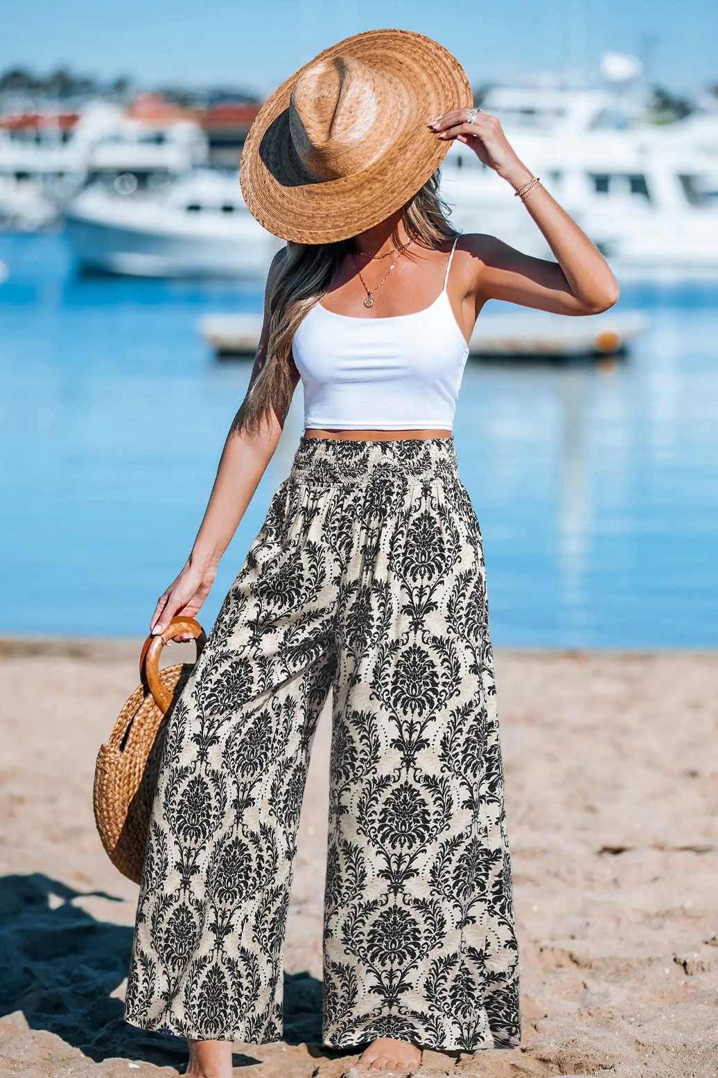 Panie Pants-Boho Comfort na zrelaksowane letnie dni