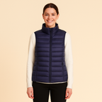 Pikowana kamizelka damska – strukturalna powierzchnia i krój bez rękawów 10