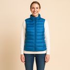 Pikowana kamizelka damska – strukturalna powierzchnia i krój bez rękawów 7