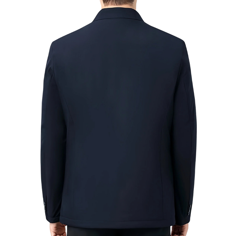 Płaszcz biznesowy o dopasowanym kroju dla mężczyzn 2