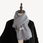 Prążkowany szalik zimowy dla kobiet 4