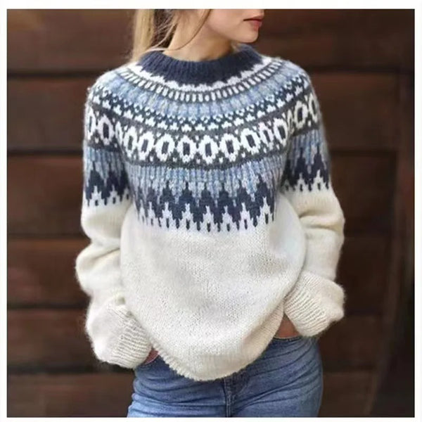 Damski Sweter Mila – Zimowy Styl i Jedwabista Miękkość