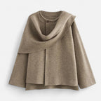 Roselains | Damska pikowana kurtka z kołnierzem szalikowym 1