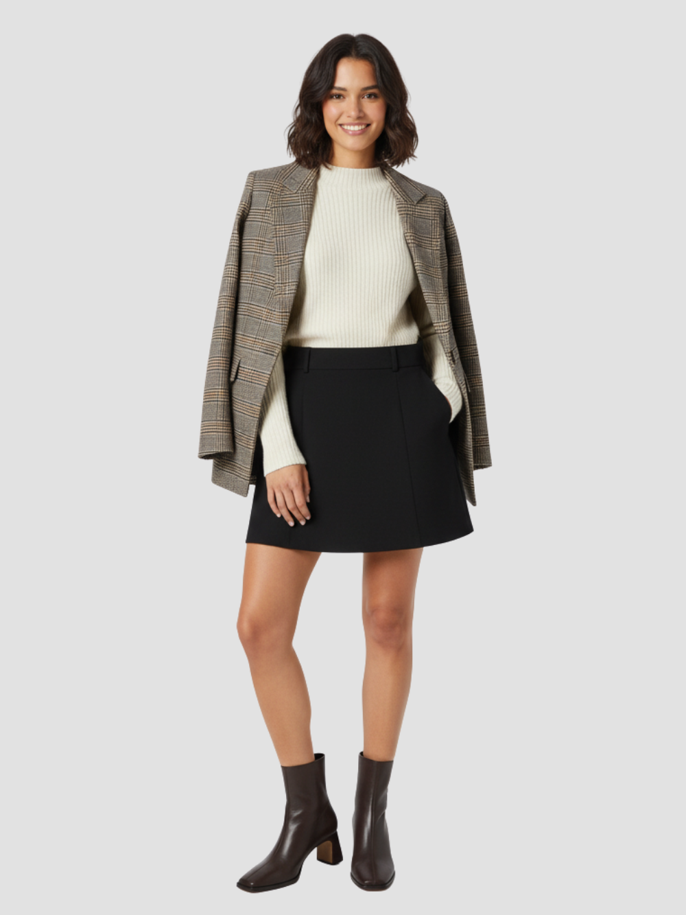 SERAPHELLE | DAMSKIE BOTKI NA OBCASIE – MINIMALISTYCZNY STYL I WYRAFINOWANY WYGLĄD 1