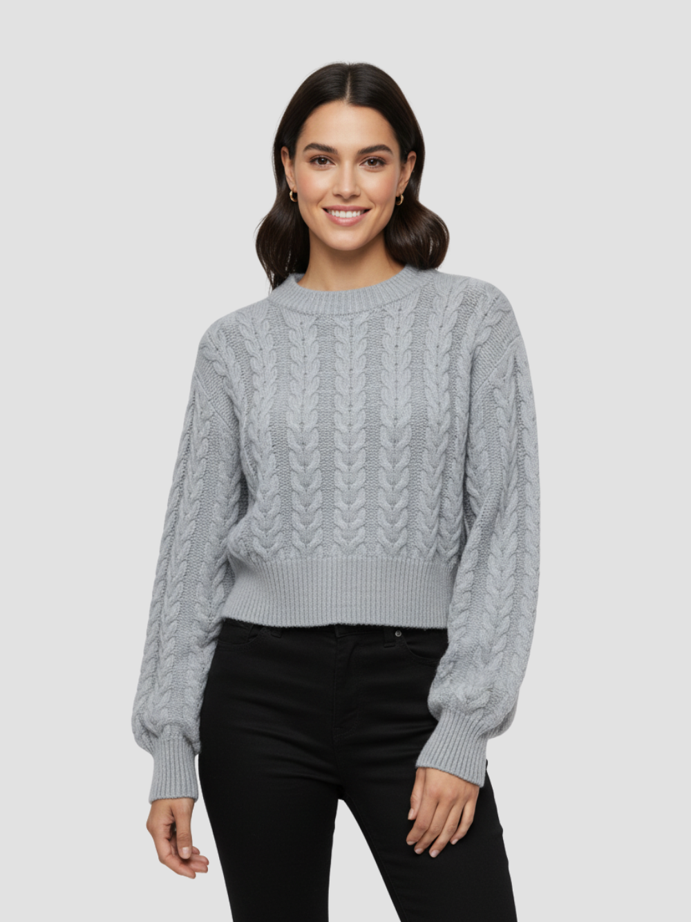 SERELINA | SWETER DAMSKI Z PLISOWANYM DEKOLTEM – RÓWNOWAGA MIĘDZY ZMYSŁOWOŚCIĄ A WYRÓŻNIENIEM 0