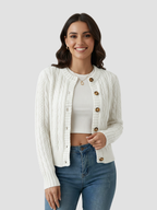 SOFIA | KARDIGAN DAMSKI | SPÓD WARKOWO-KLASYCZNY I KLASYCZNA ELEGANCJA 5