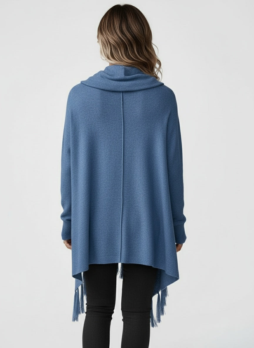 SORAYA | ASYMETRYCZNY SWETER DAMSKI – PŁYNNA ELEGANCJA I WSPÓŁCZESNY STYL 2