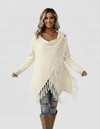 SORAYA | ASYMETRYCZNY SWETER DAMSKI – PŁYNNA ELEGANCJA I WSPÓŁCZESNY STYL 4